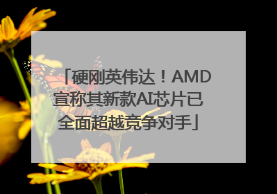 硬刚英伟达！AMD宣称其新款AI芯片已全面超越竞争对手