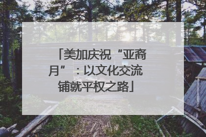 美加庆祝“亚裔月”：以文化交流铺就平权之路