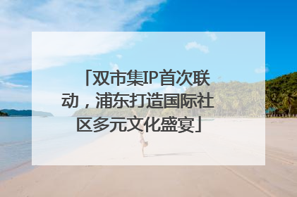 双市集IP首次联动，浦东打造国际社区多元文化盛宴