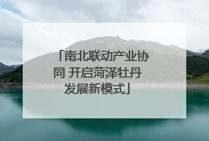 南北联动产业协同 开启菏泽牡丹发展新模式