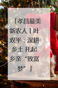 孝昌最美新农人丨叶双平：深耕乡土 托起乡亲“致富梦”