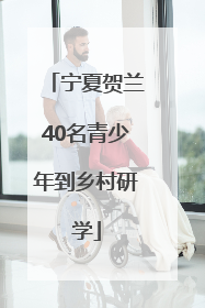 宁夏贺兰40名青少年到乡村研学