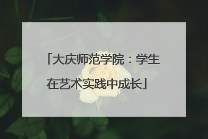 大庆师范学院：学生在艺术实践中成长