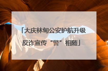 大庆林甸公安护航升级 反诈宣传“警”相随