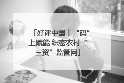 好评中国丨“码”上赋能 织密农村“三资”监管网
