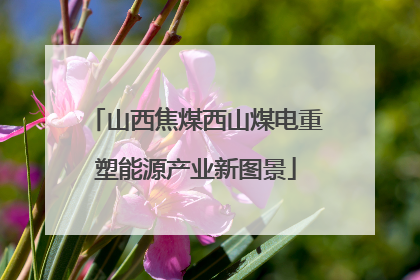 山西焦煤西山煤电重塑能源产业新图景