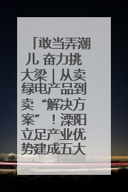 敢当弄潮儿 奋力挑大梁｜从卖绿电产品到卖“解决方案”！溧阳立足产业优势建成五大微电网示范项目