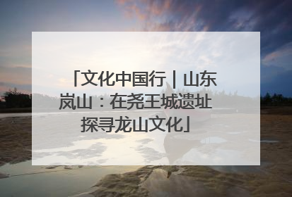 文化中国行｜山东岚山：在尧王城遗址探寻龙山文化