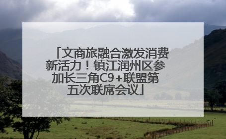 文商旅融合激发消费新活力！镇江润州区参加长三角C9+联盟第五次联席会议