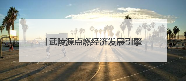 武陵源点燃经济发展引擎 “一业兴”带动百业旺