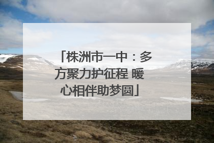 株洲市一中：多方聚力护征程 暖心相伴助梦圆