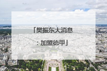 樊振东大消息：加盟德甲