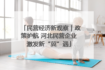民营经济新观察｜政策护航 河北民营企业激发新“冀”遇