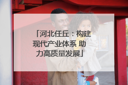 河北任丘：构建现代产业体系 助力高质量发展