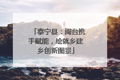 泰宁县：闽台携手赋能，绘就乡建乡创新图景