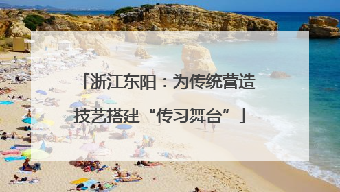 浙江东阳：为传统营造技艺搭建“传习舞台”