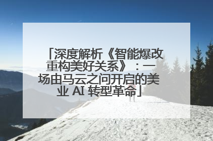 深度解析《智能爆改 重构美好关系》：一场由马云之问开启的美业 AI 转型革命