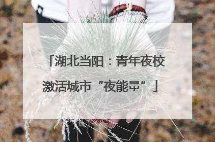 湖北当阳：青年夜校激活城市“夜能量”