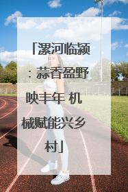 漯河临颍：蒜香盈野映丰年 机械赋能兴乡村