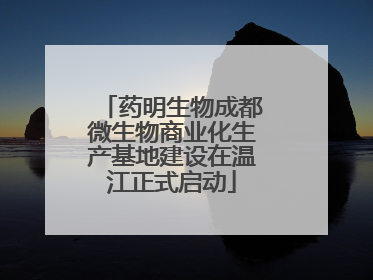 药明生物成都微生物商业化生产基地建设在温江正式启动