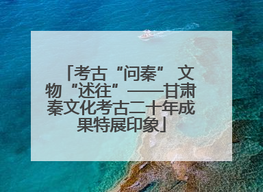 考古“问秦” 文物“述往”——甘肃秦文化考古二十年成果特展印象