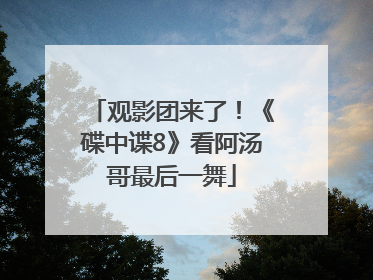 观影团来了！《碟中谍8》看阿汤哥最后一舞