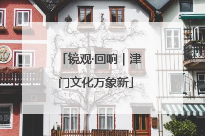 镜观·回响｜津门文化万象新