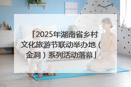 2025年湖南省乡村文化旅游节联动举办地（金洞）系列活动落幕